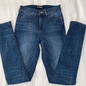 Express denim perfect high rise legging